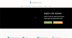 Desktop Screenshot of painneck.com